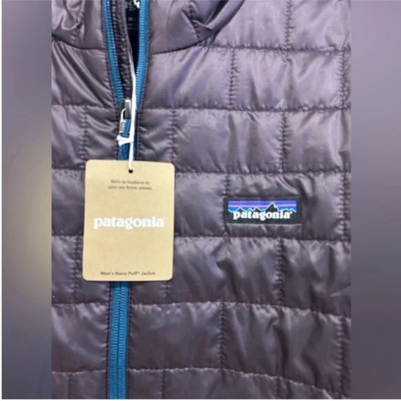 Patagonia Men’s XXL Nano Puff Jacket Purple Obsidian Plum NWT Puffer Puffy - Picture 5 of 7